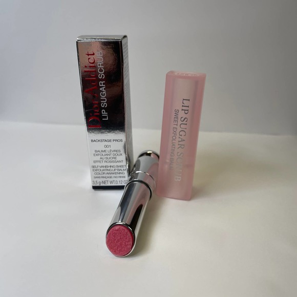 Dior Addict Lip Glow Sugar Scrub - 001 Pink - New in Box - Picture 1 of 3